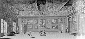 A bécsi Belvedere-i Képgaléria, „Korunk legfelsőbb hősének, Jenő Ferenc Savoyai és Piemont hercegének csodálatos háborúja és győzelmi tábora” című könyvben jelent meg, 1731-1740